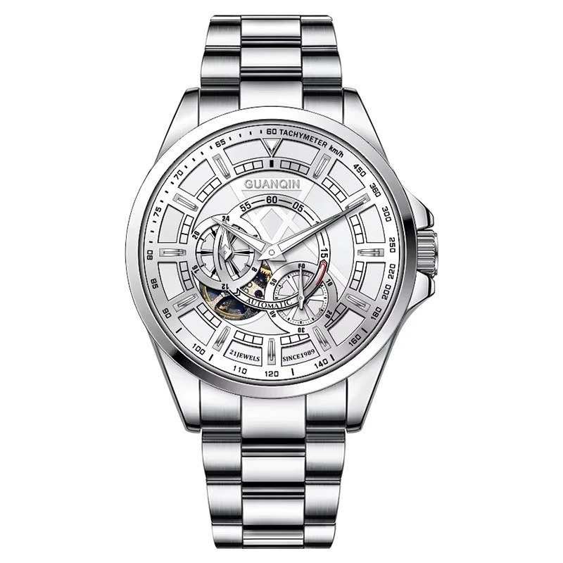 ساعت مچی عقربه‌ای مردانه مکانیکی مدل 3D 2025