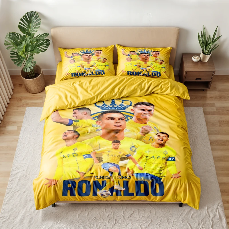 سرویس خواب 1 نفر 4 تکه مدل رونالدو