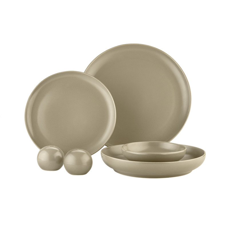 سرویس غذاخوری 18 پارچه گلد کیش مدل آتوسا GK748401