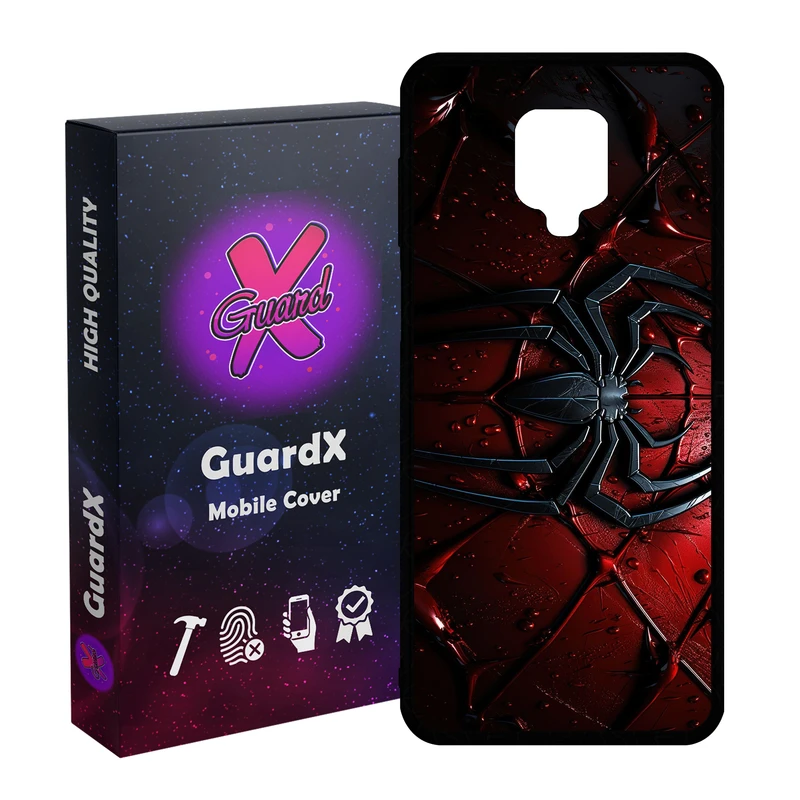 کاور گارد ایکس طرح Spider Man مدل 11085 مناسب برای گوشی موبایل شیائومی Redmi Note9 Pro/Note 9 Pro Max/Redmi Note 9S/MI Poco M2 Pro