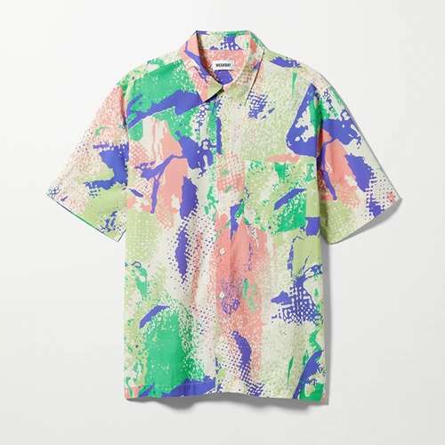 پیراهن آستین کوتاه مردانه ویک دی مدل 0976854 