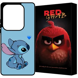  RED GHAB RCHAPN13P Cover For Xiaomi Redmi Note 13 Pro 4G / Poco M6 Pro 4G