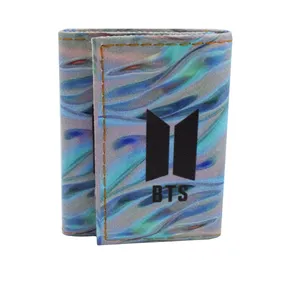 کیف پول مدل آبرنگی طرح BTS