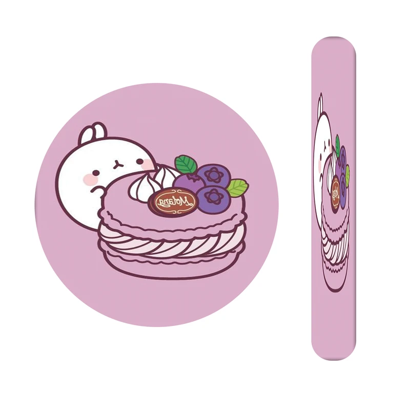 آینه آرایشی جیبی مدل کیوت کد 640  به همراه سوهان ناخن