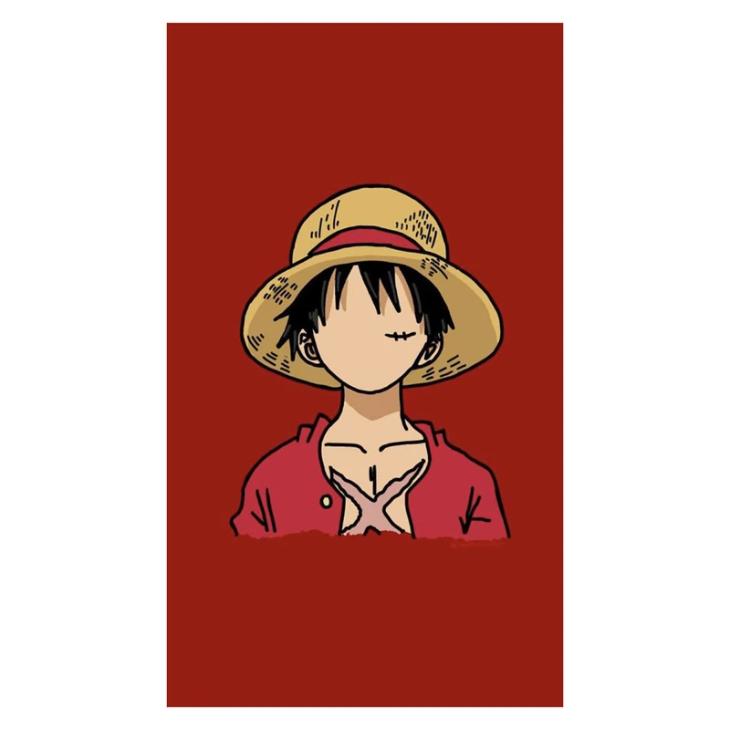 استیکر لپ تاپ و موبایل مدل انیمه طرح مانکی دی لوفی کد 152