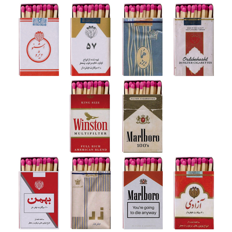 کبریت مدل GMatch مجموعه 10 عددی