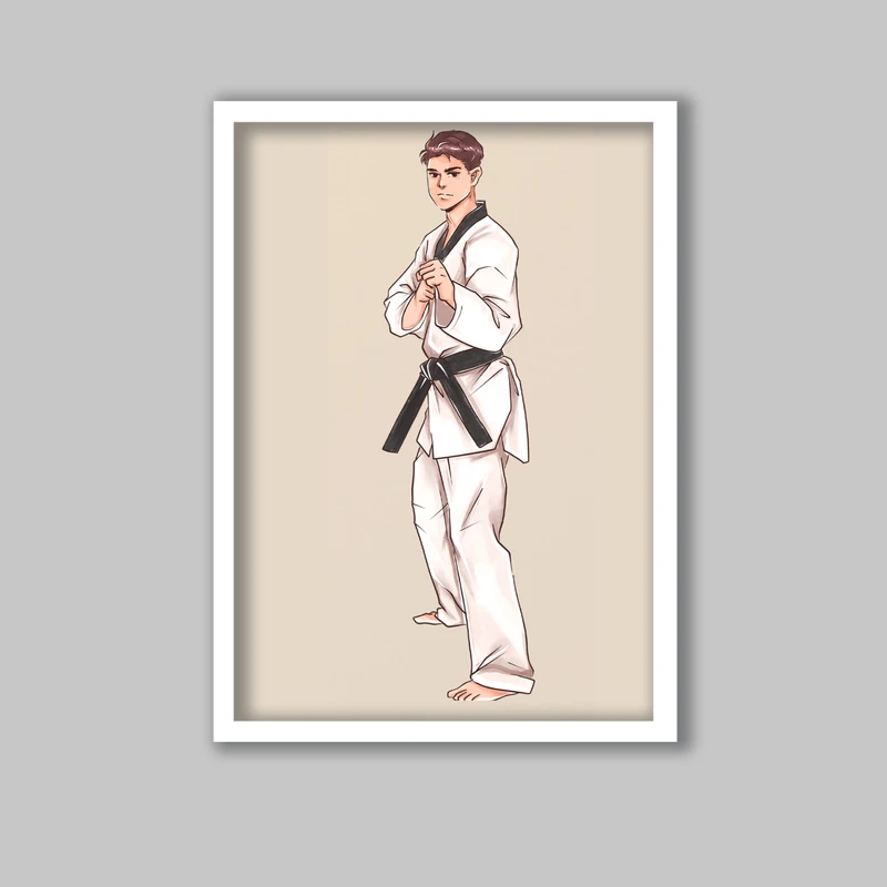 تابلو لیلیان طرح تکواندو کد LA-G10308