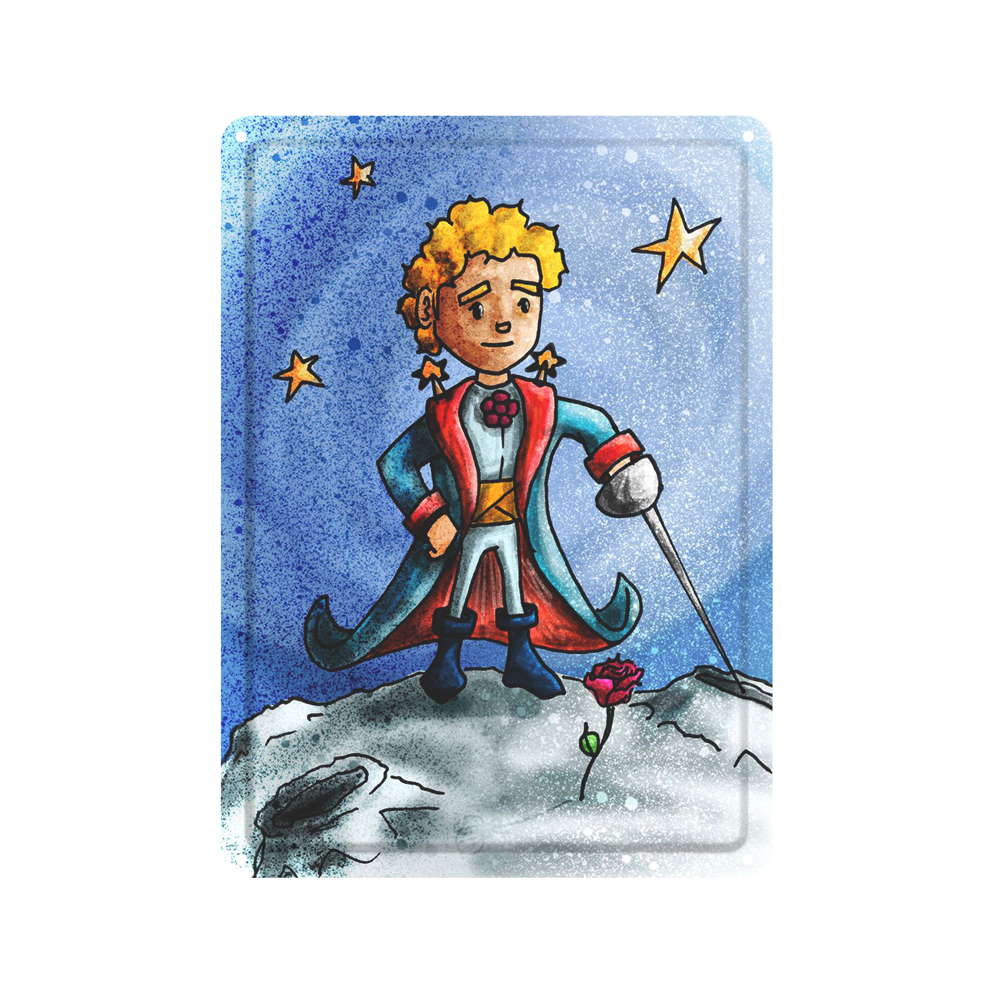 دیوارکوب مدل شازده کوچولو کد  s367