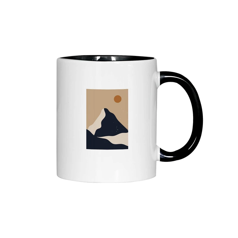 ماگ ژالینو طرح خورشید زیبا مینیمال کد 001