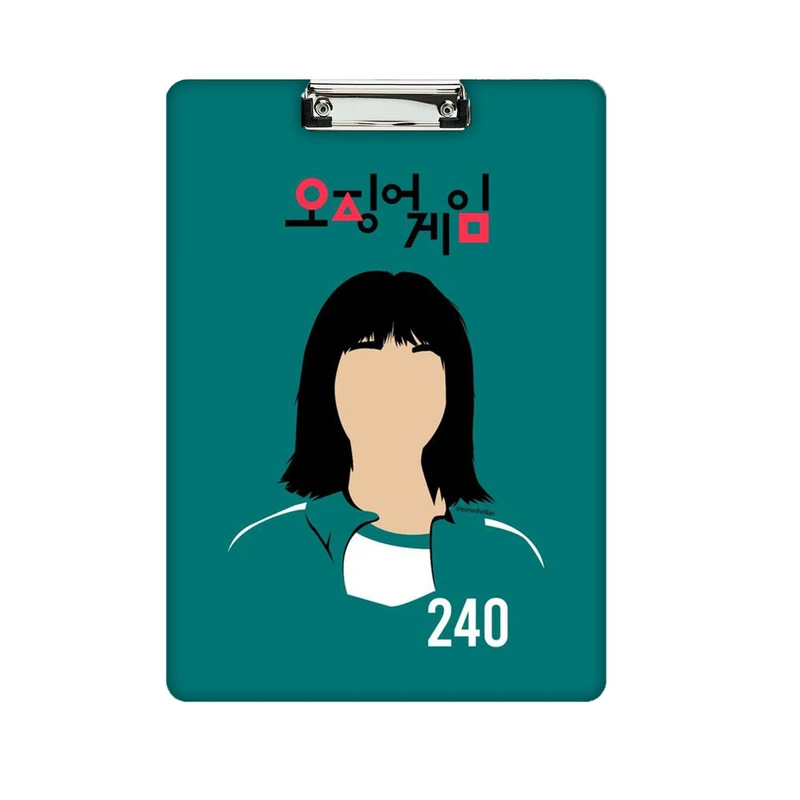 تخته شاسی مدل Squid game کد 2259 سایز A4