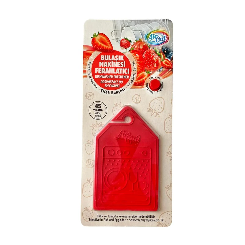 بوگیر ماشین ظرفشویی ایرگات مدل Strawberry Garden وزن 13 گرم