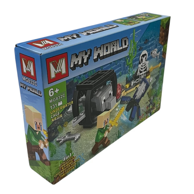 ساختنی ۱۳۱ تکه ام مدل ماینکرافت