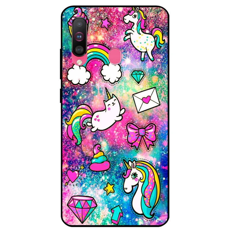 کاور مگافون طرح تک شاخ مدل 8155 مناسب برای گوشی موبایل سامسونگ Galaxy A60 / M40        