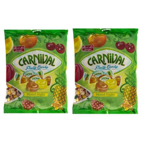 آبنبات میوه ای شیرین عسل - 1000 گرم بسته 2 عددی