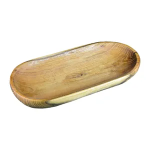 ظرف چوبی مدل روستیک
