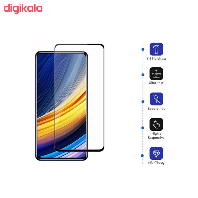 محافظ صفحه نمایش سرامیکی مدل bf221 مناسب برای گوشی موبایل شیائومی Poco X3 