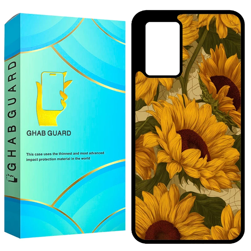 کاور قاب گارد طرح آفتابگردان مدل GCHP11S مناسب برای گوشی موبایل شیائومی Redmi Note 11 4G / Redmi Note 11S 4G