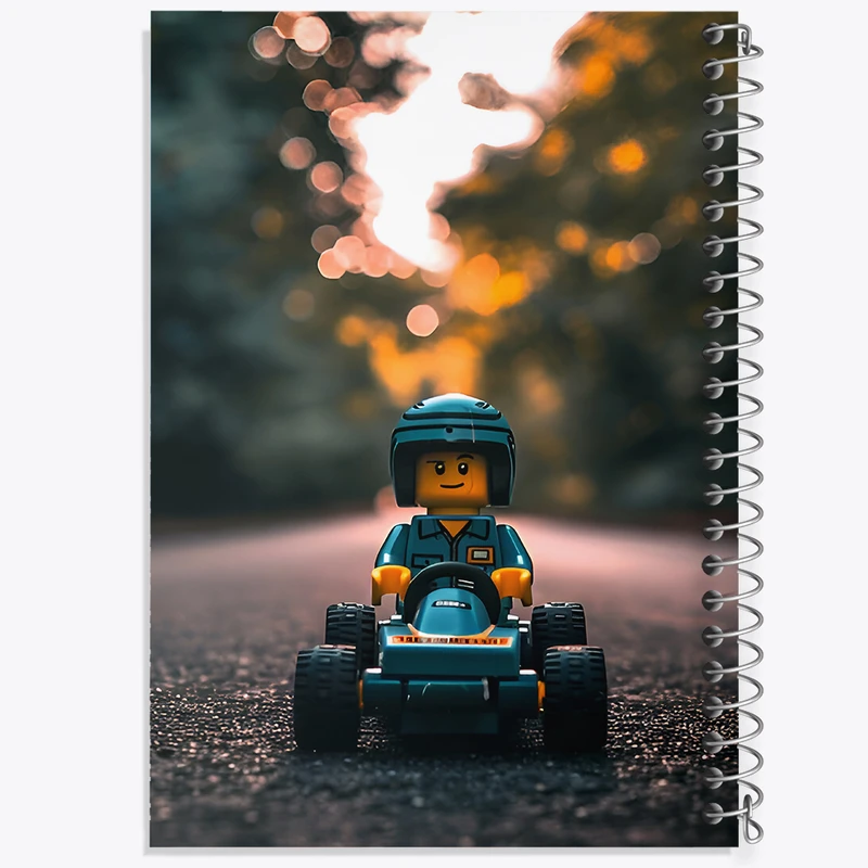 دفتر نقاشی 50 برگ خندالو طرح لگو (Lego) کد F6557