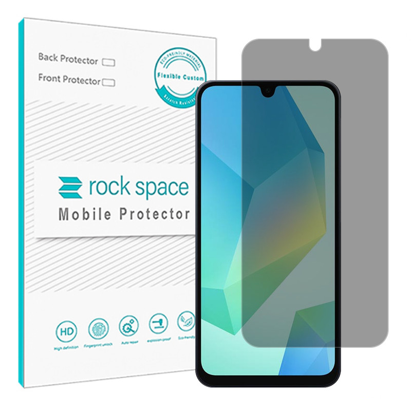 محافظ صفحه نمایش حریم شخصی راک اسپیس مدل Resistant مناسب برای گوشی موبایل سامسونگ Galaxy A16 4G