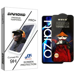 JF Diamond Airbag Screen Protector For Realme  Narzo N55