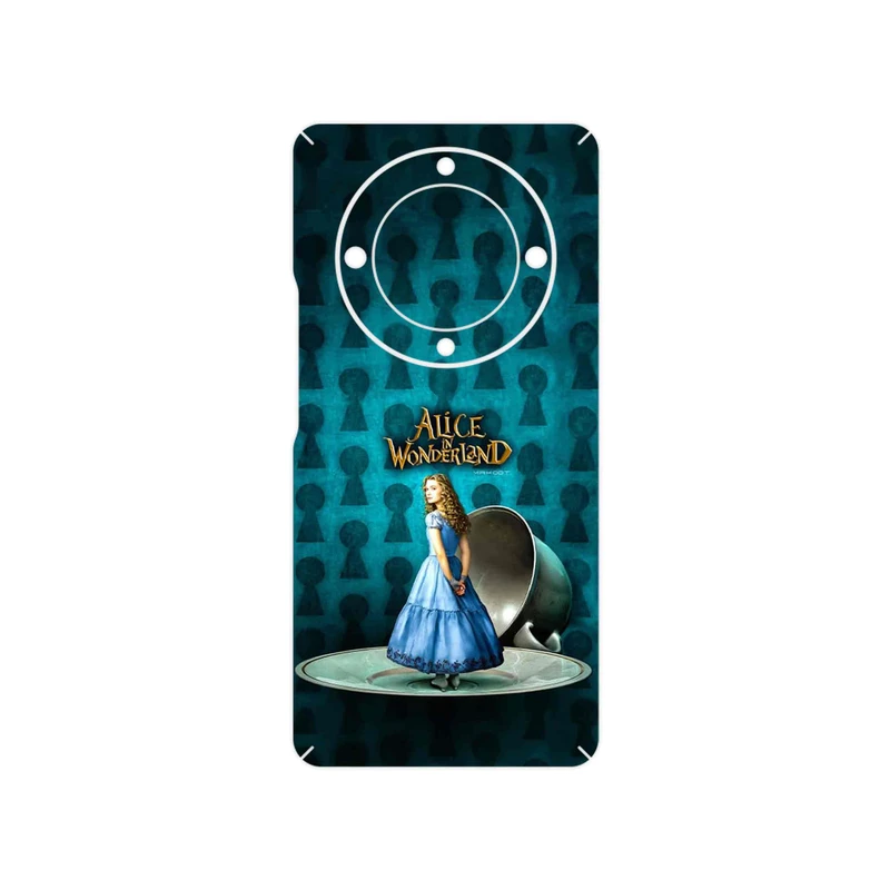 برچسب پوششی ماهوت مدل Alice in Wonderland مناسب برای گوشی موبایل آنر X9a