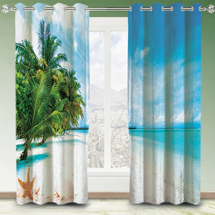 پرده مدل هازان HZD707 سایز 280×140 سانتی متر