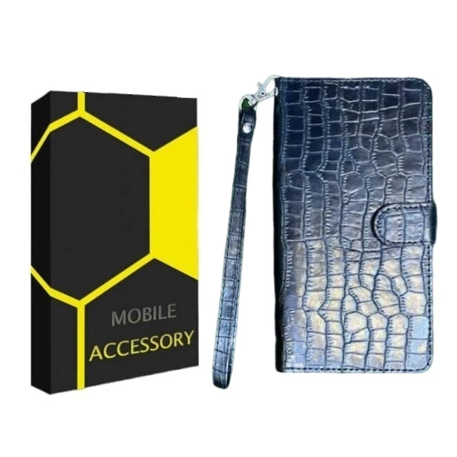 کاور مدل Leather مناسب برای گوشی موبایل سامسونگ Galaxy A20s