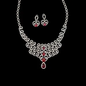 نیم ست نقره زنانه مدل 437