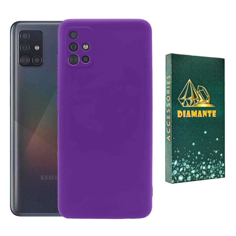 کاور دیامانته مدل sili_77 Gn مناسب برای گوشی موبایل سامسونگ Galaxy A51