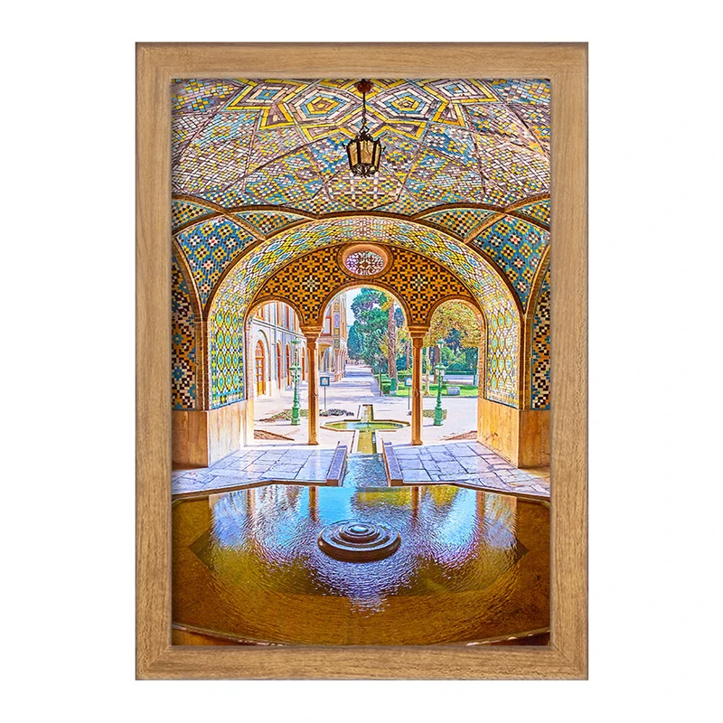 تابلو خندالو مدل کاخ گلستان تهران کد 37355