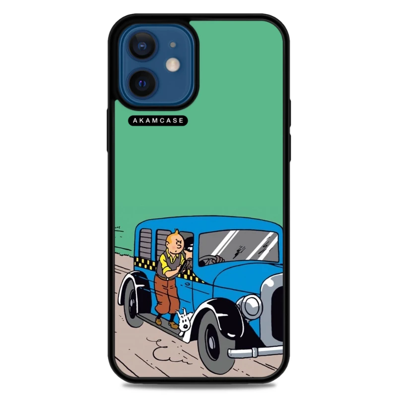 کاور آکام مدل AMC-WA12M-TINTIN-9 مناسب برای گوشی موبایل اپل iPhone 12 Mini