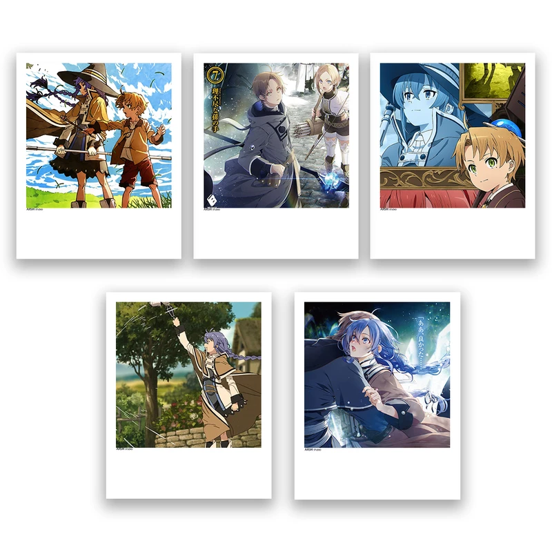 آویز تزیینی عرش مدل انیمه تناسخ بیکار mushoku tensei کد Asa041 مجموعه 5عددس