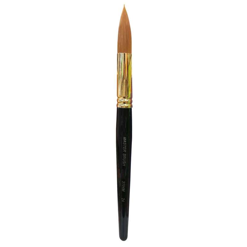 قلم مو گرد شماره 24 مدل Parssart-3104 کد 46521