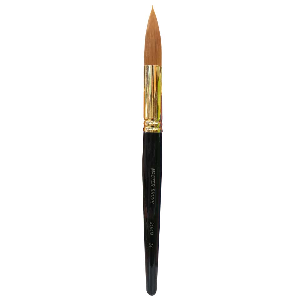 قلم مو گرد شماره 24 مدل Parssart-3104 کد 46521