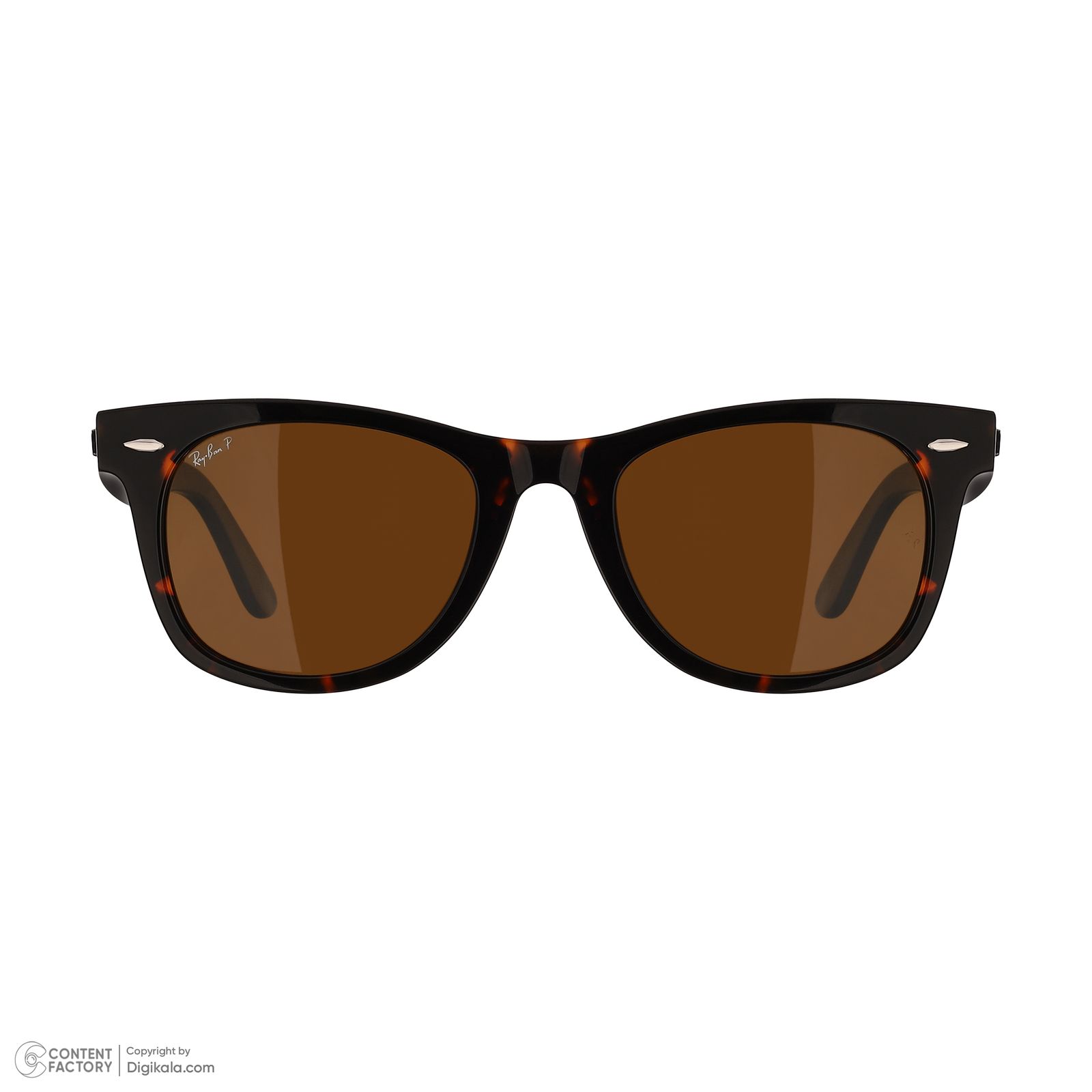 عینک آفتابی ویفرر (Wayfarer) ری بن مدل RB2140P-902-57-52 -  - 4