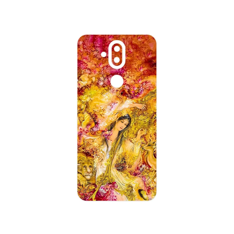 برچسب پوششی ماهوت مدل Persian miniature 1 مناسب برای گوشی موبایل نوکیا 8.1