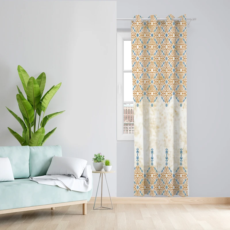 پرده مدل مخمل پانچی کد 4226 z سایز 140x200 سانتی متر