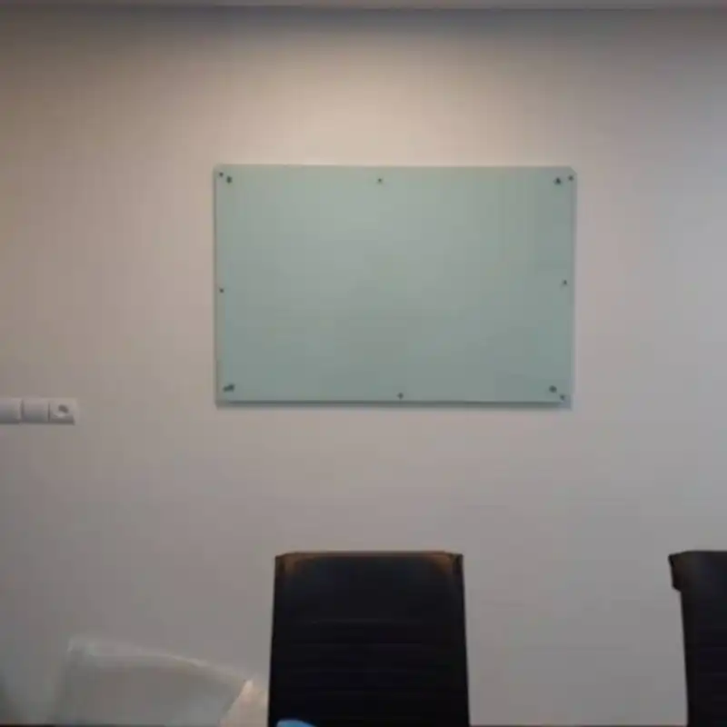 تخته وایت برد شیشه ای مدل s80 سایز 60×80 سانتی متر