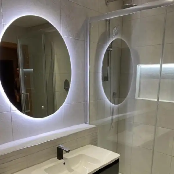 آینه بک لایت مدل سنسور لمسی 304