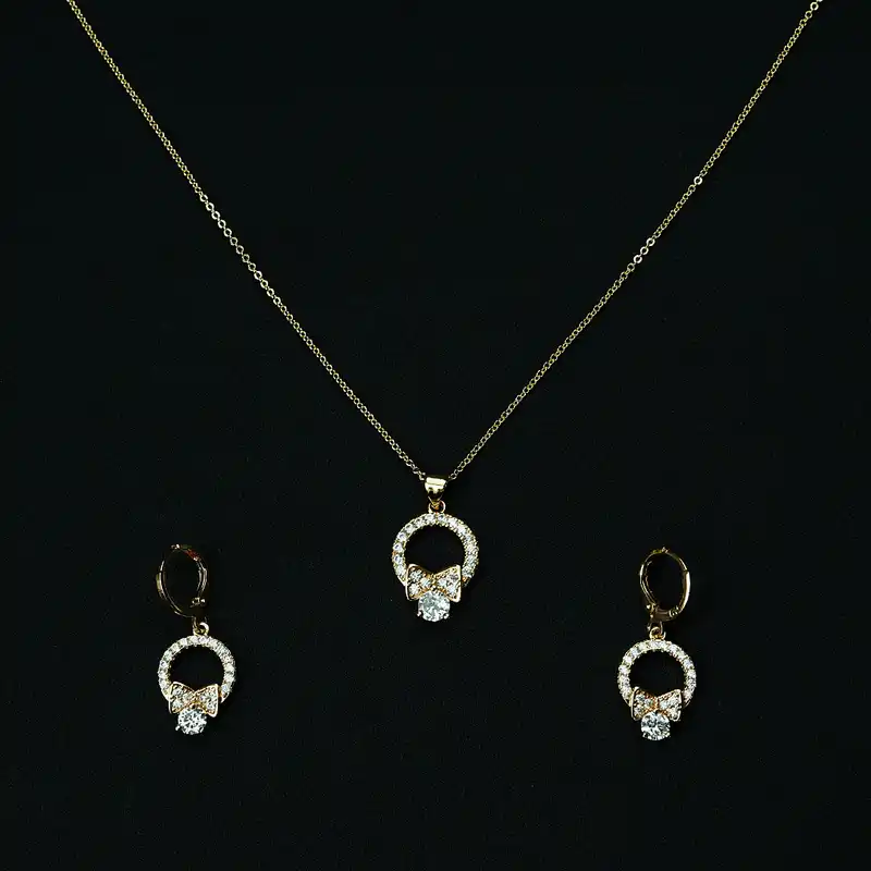 نیم ست زنانه مدل گیفت پاپیون