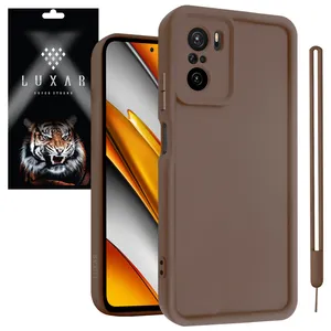 Luxar k40f3 -Puffer with band Cover For xiaomi k40 / k40 pro / poco f3 5G / mi 11i / mi 11 X