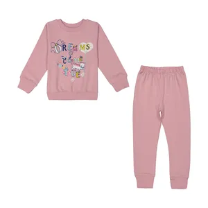 ست سویشرت و شلوار دخترانه آدمک مدل 2171233-84