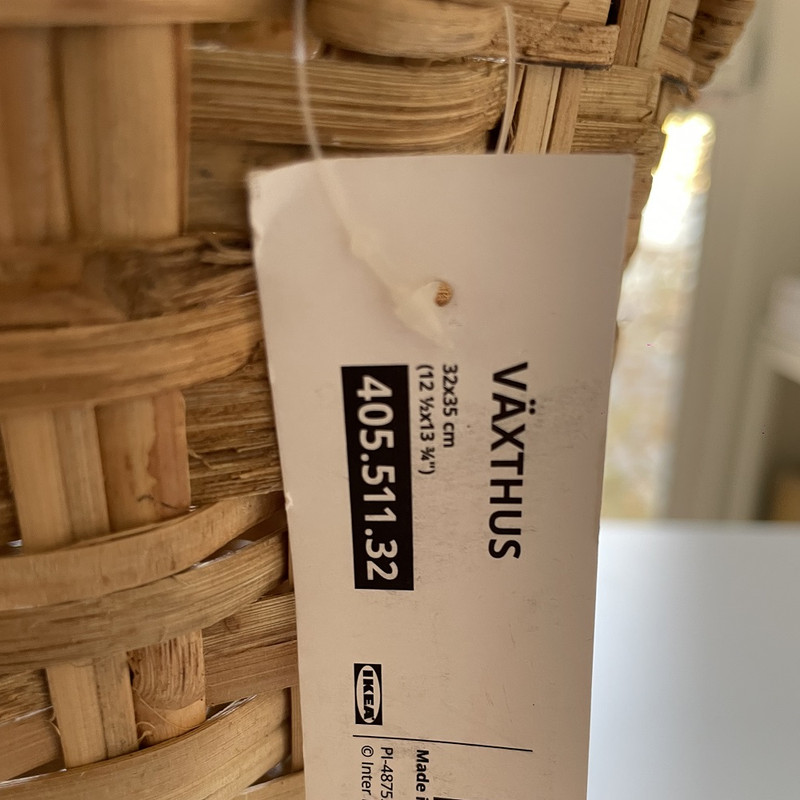 سبد رخت چرک ایکیا مدل VAXTHUS