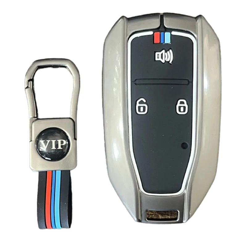 کاور ریموت و سوئیچ خودرو چیکال مدل فلزی کد P-944 مناسب برای جک S5