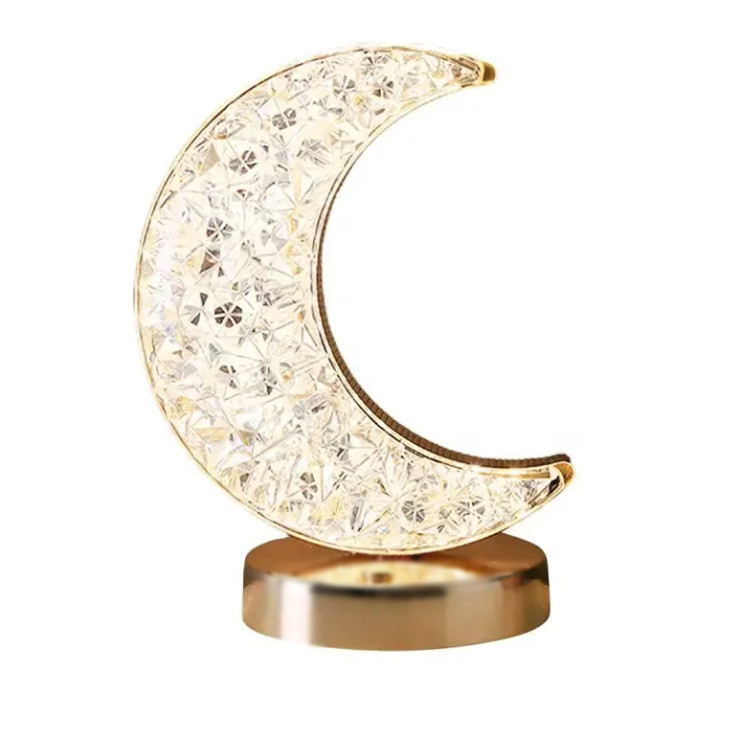 چراغ خواب مدل لمسی طرح ماه کد 1212