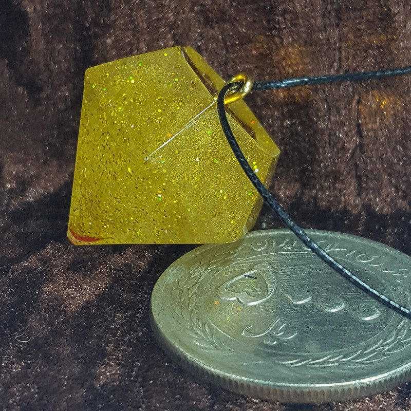 گردنبند دخترانه مدل الماس بزرگ گردنبند دخترانه مدل الماس بزرگ