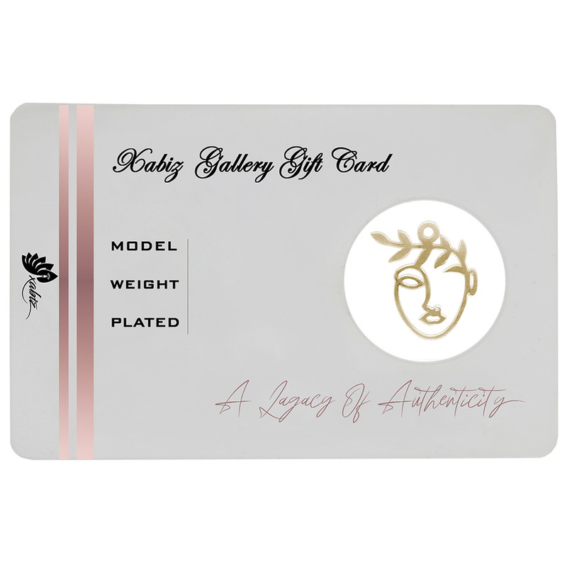 طلا گرمی 18 عیار ژابیز مدل لاین آرت صورت g5