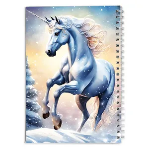 دفتر مشق 100 برگ مدل اسب یونی کورن کد Note-Uni-27