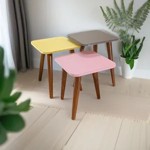  میز عسلی مدل لاین 322 کد 99 مجموعه سه عددی 