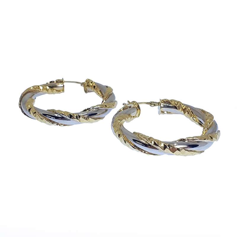 گوشواره طلا 18 عیار زنانه مدل 1EE1768